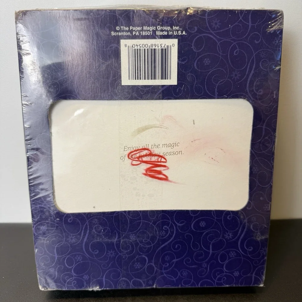 NEW 30 Deluxe Santa Christmas Card Holiday‎ Cards Lot Paper Magic Group 5